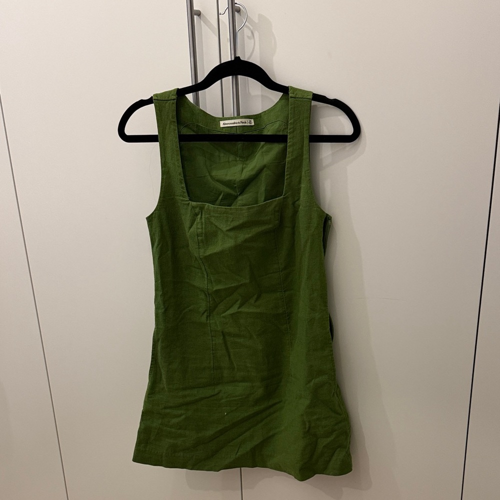 Abercrombie & Fitch Green Mini Dress